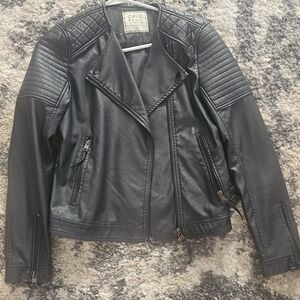 Cielo Women's Black Quilted Leather Jacket